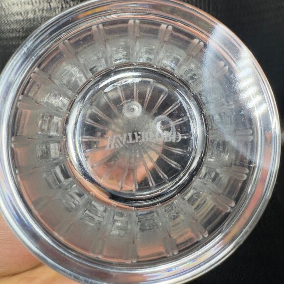 Vintage Waterford Clear Crystal Glass Vase Vessel 9inch Tall Ballet With Sticker - Picture 6 of 8